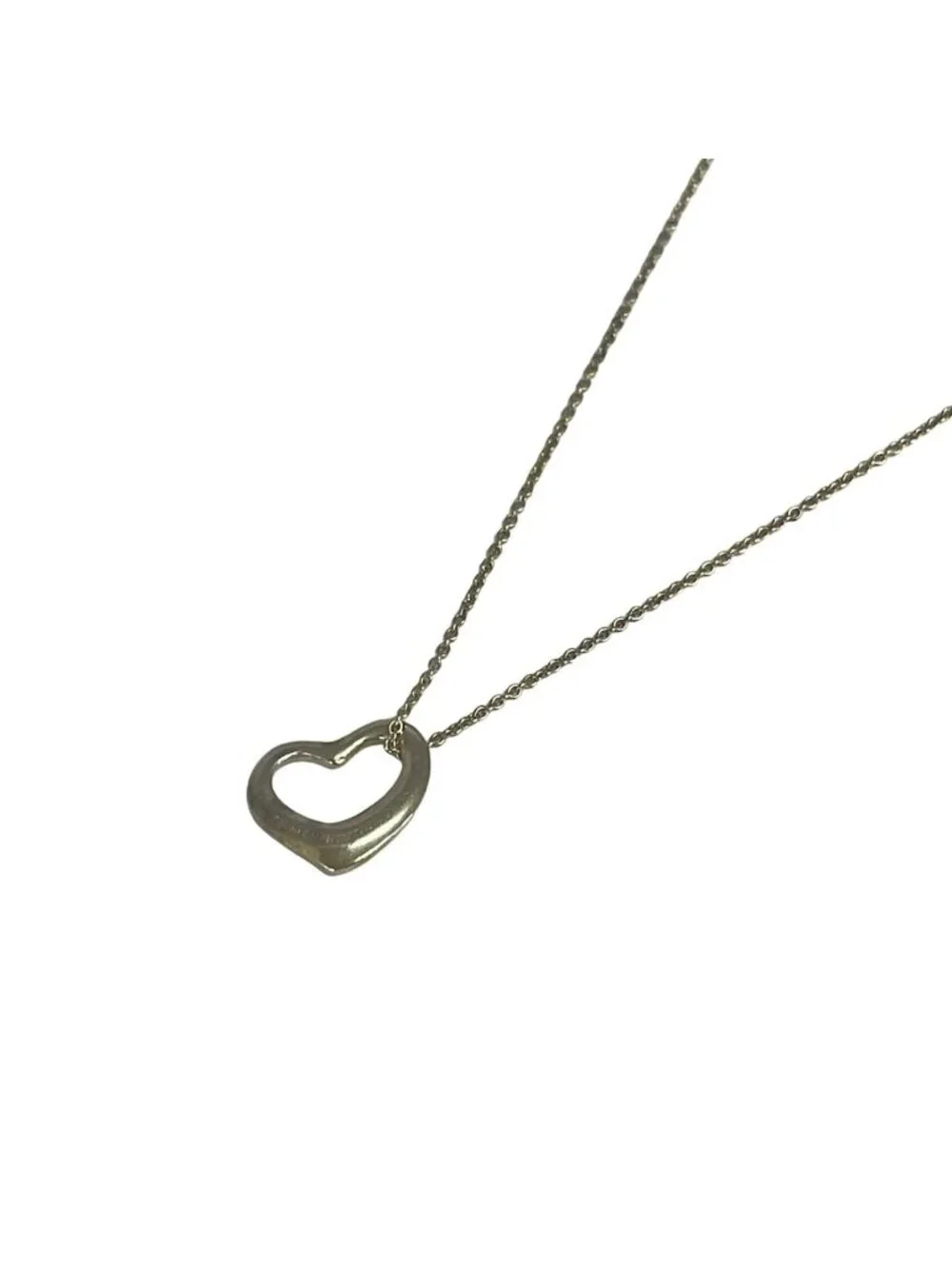Tiffany & Co Necklace Open Silver